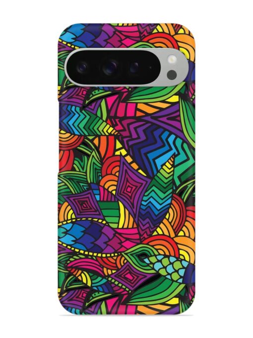 Abstract Multicolor Seamless Snap Case for Google Pixel 9 Pro