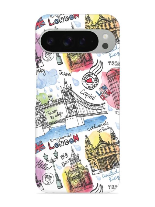 Vector London Landmark Snap Case for Google Pixel 9 Pro