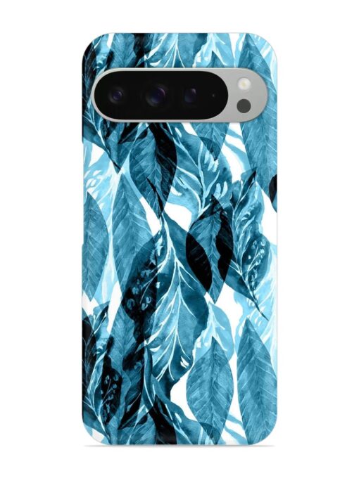 Leaves Pattern Jungle Snap Case for Google Pixel 9 Pro