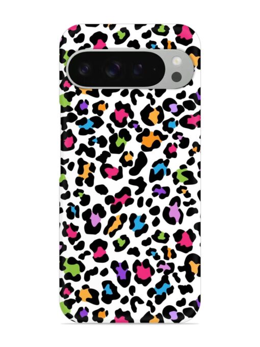 Seamless Leopard Pattern Snap Case for Google Pixel 9 Pro