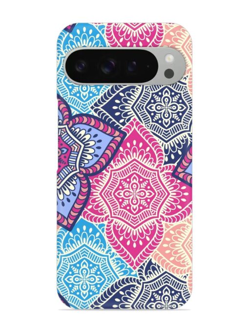 Ethnic Floral Seamless Snap Case for Google Pixel 9 Pro