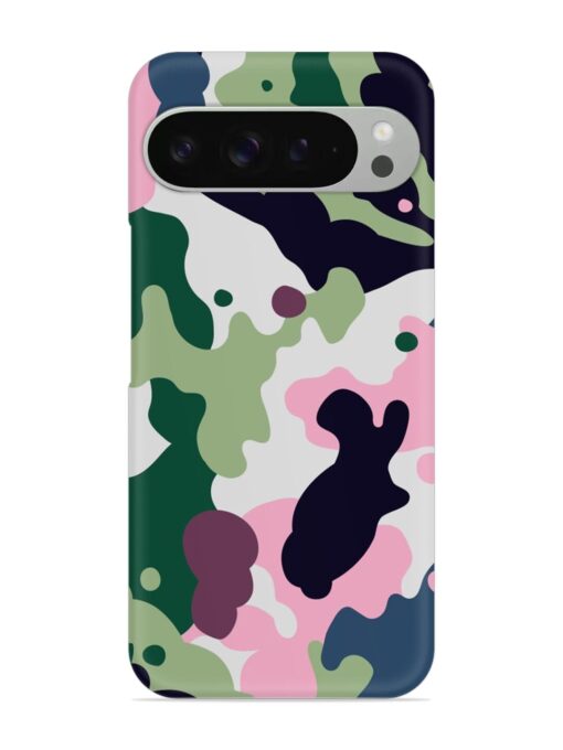 Seamless Funky Camouflage Snap Case for Google Pixel 9 Pro