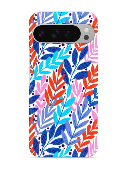 Bright Floral Tropical Snap Case for Google Pixel 9 Pro