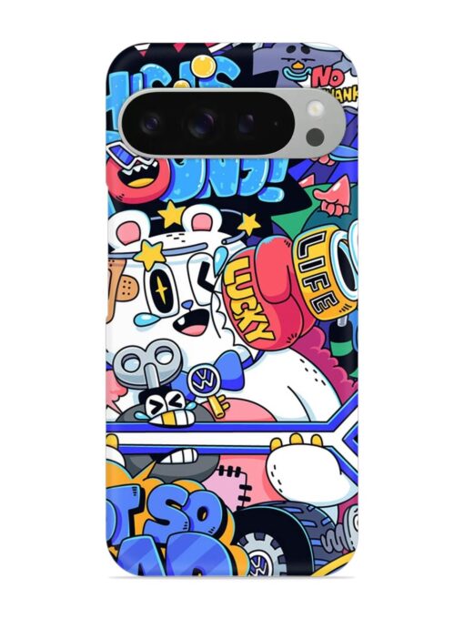 Universal Doodle Snap Case for Google Pixel 9 Pro