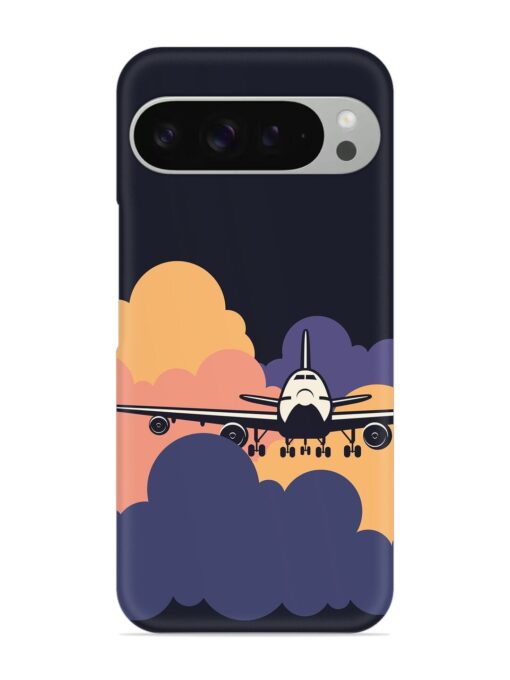 Aeroplane vector Snap Case for Google Pixel 9 Pro