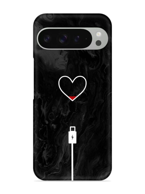 Heart Charging Vector Snap Case for Google Pixel 9 Pro