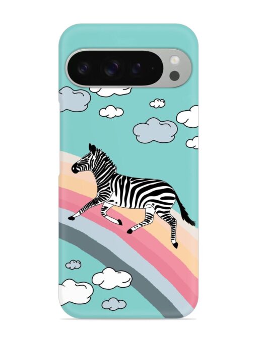 Running Zebra Snap Case for Google Pixel 9 Pro