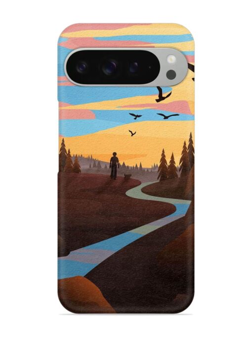 Natural Landscape Art Snap Case for Google Pixel 9 Pro