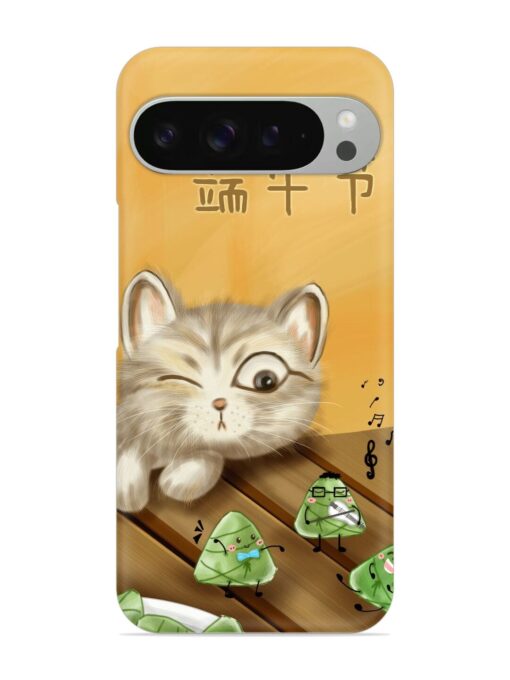 Cat Scorpion Dancing Snap Case for Google Pixel 9 Pro