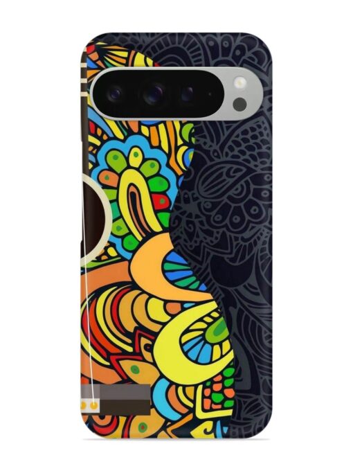 Guitar Vector Art Snap Case for Google Pixel 9 Pro Xl