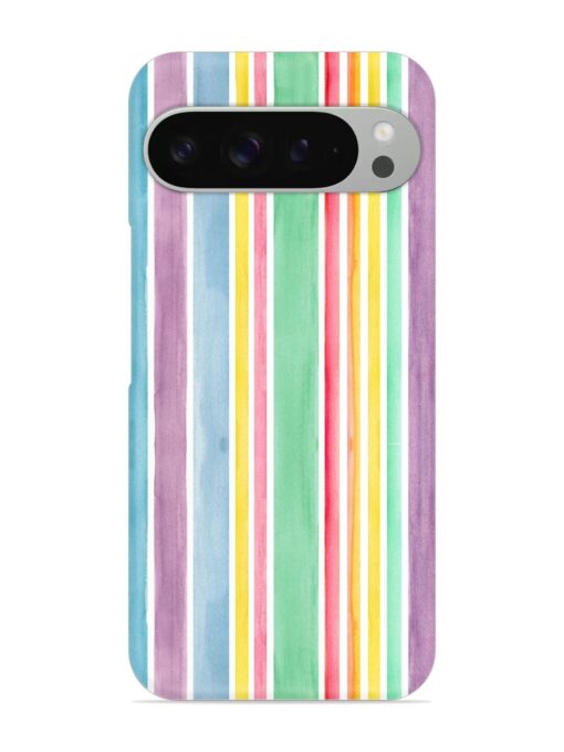 Hand Drawn Watercolor Snap Case for Google Pixel 9 Pro Xl