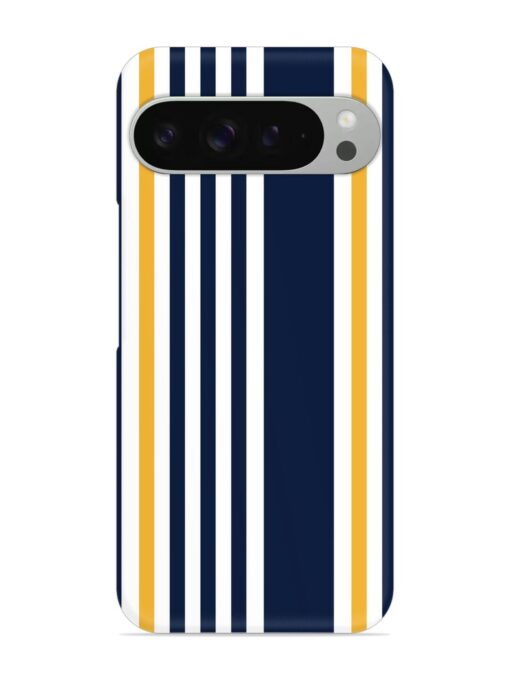 Seamless Stripe Pattern Snap Case for Google Pixel 9 Pro Xl