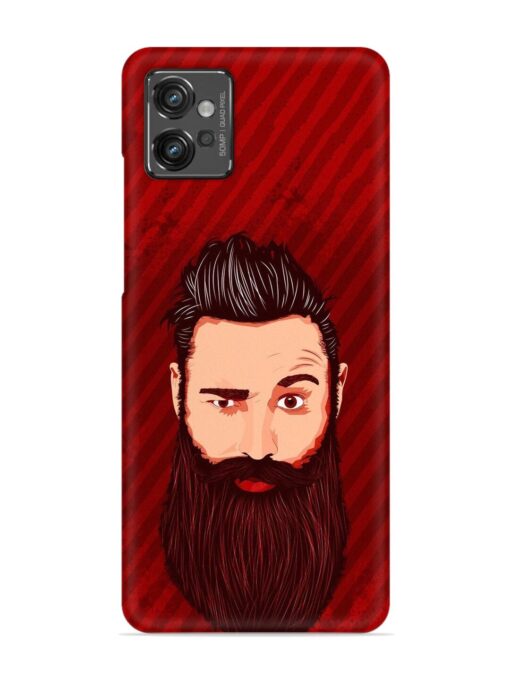 Beardo Man Snap Case for Motorola Moto G32