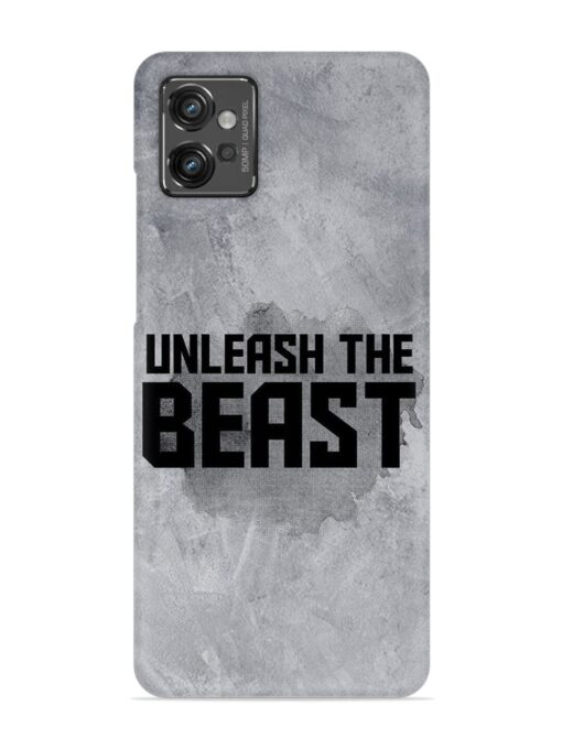 Unleash The Beast Snap Case for Motorola Moto G32