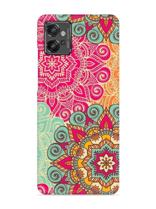 Mandala Seamless Snap Case for Motorola Moto G32