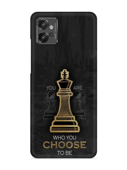 You Are Who Choose To Be Snap Case for Motorola Moto G32