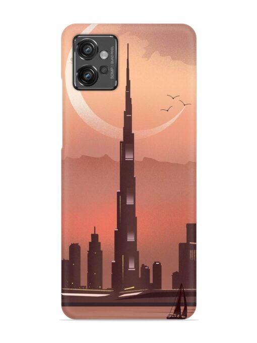 Landmark Burj Khalifa Snap Case for Motorola Moto G32