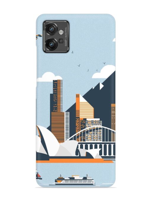 Sydney Opera Landscape Snap Case for Motorola Moto G32