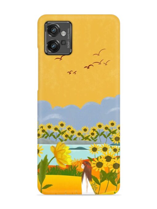 Beginning Of Autumn Snap Case for Motorola Moto G32 Zapvi