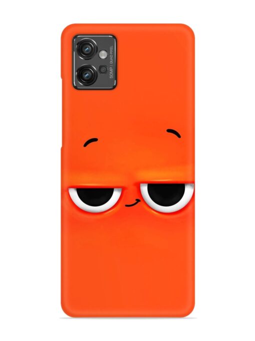 Smiley Face Snap Case for Motorola Moto G32