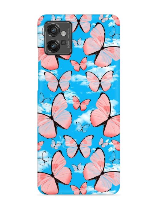 Seamless Pattern Tropical Snap Case for Motorola Moto G32