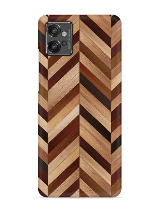 Seamless Wood Parquet Snap Case for Motorola Moto G32