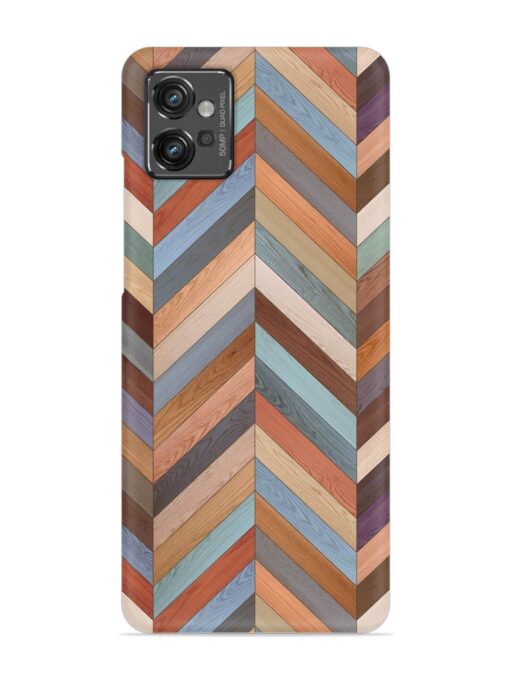 Seamless Wood Parquet Snap Case for Motorola Moto G32