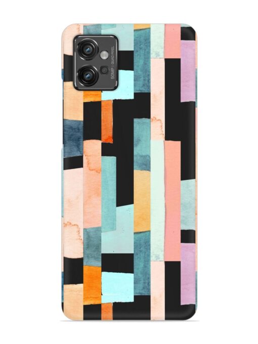 Geometric Seamless Pattern Snap Case for Motorola Moto G32