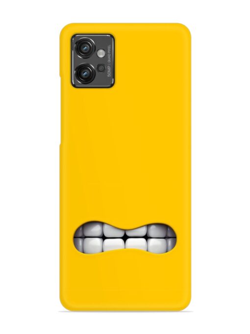 Mouth Character On Snap Case for Motorola Moto G32