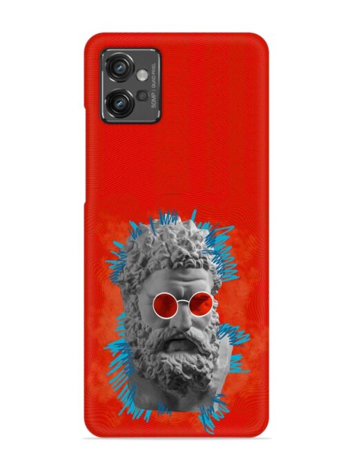 Contemporary Art Concept Snap Case for Motorola Moto G32