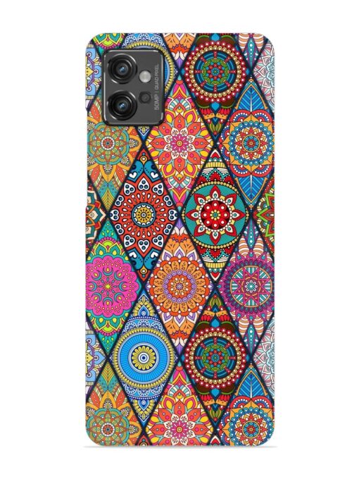 Seamless Tile Pattern Snap Case for Motorola Moto G32