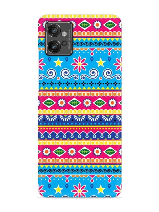 Indian Seamless Snap Case for Motorola Moto G32