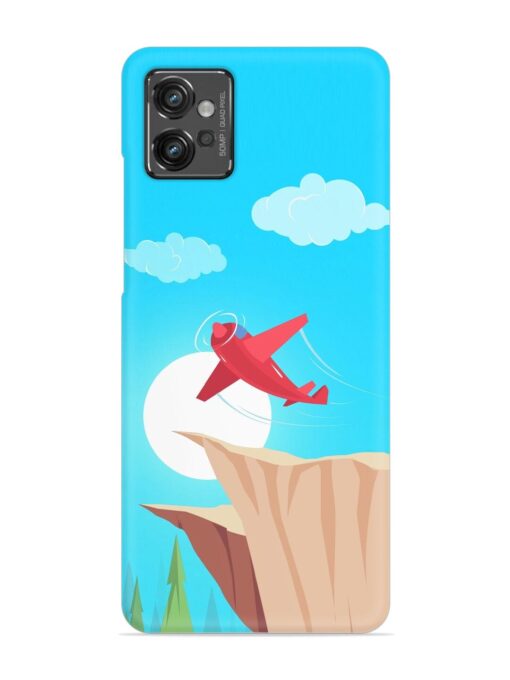 Small Planes In Flight Snap Case for Motorola Moto G32