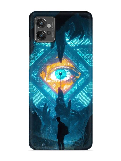 Arcane Eye Snap Case for Motorola Moto G32 Zapvi