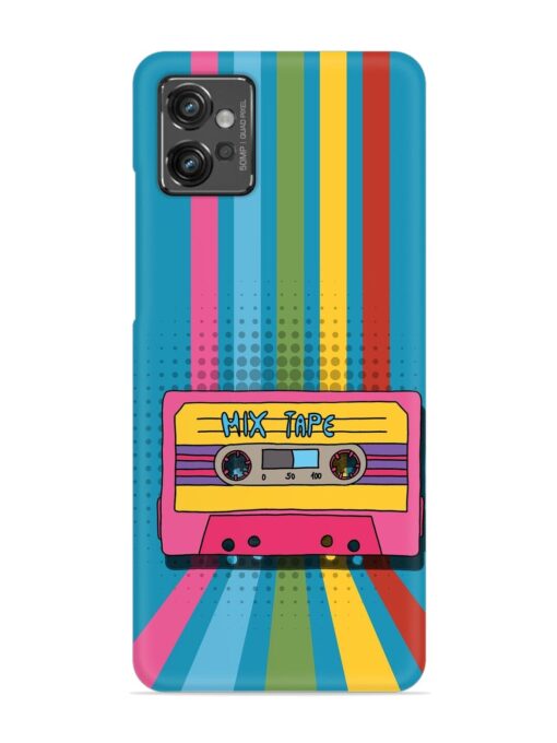 Mix Tape Vactor Snap Case for Motorola Moto G32