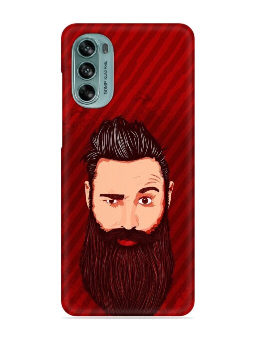 Beardo Man Snap Case for Motorola Moto G62 (5G)