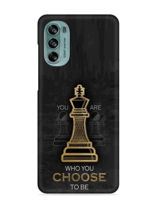 You Are Who Choose To Be Snap Case for Motorola Moto G62 (5G)