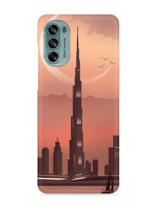 Landmark Burj Khalifa Snap Case for Motorola Moto G62 (5G) Zapvi