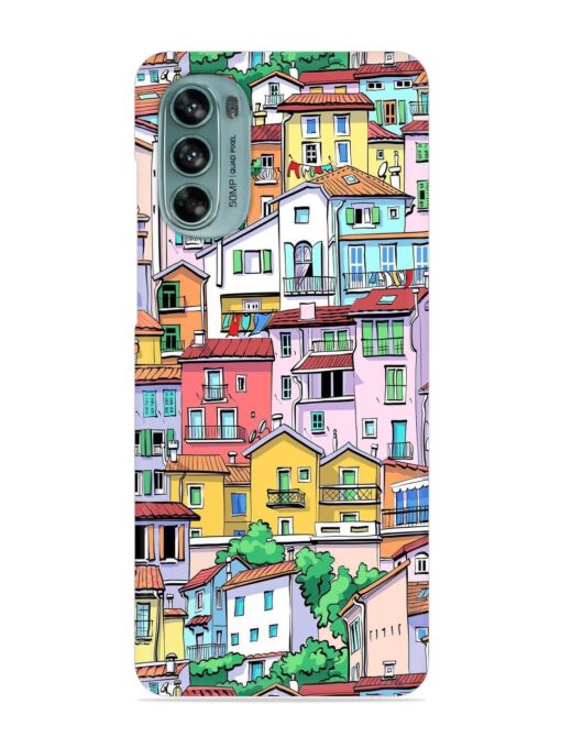 Europe Old Town Snap Case for Motorola Moto G62 (5G) Zapvi