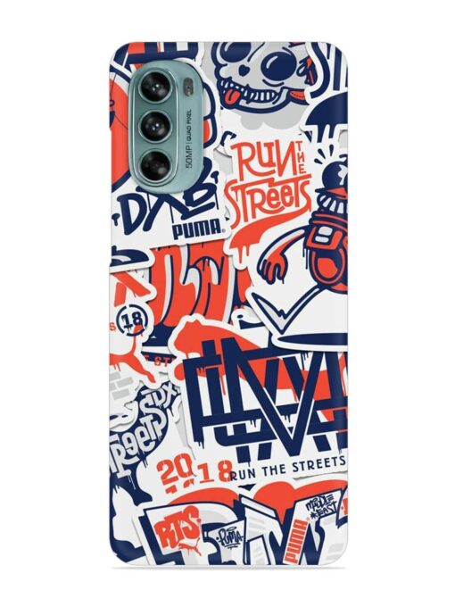 Run The Street Snap Case for Motorola Moto G62 (5G) Zapvi