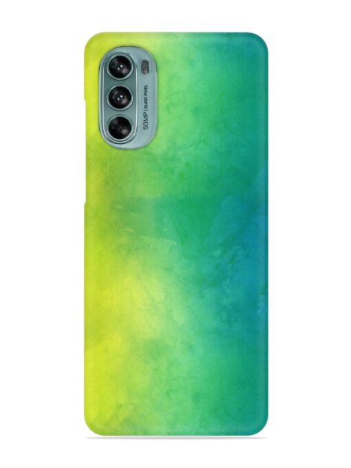 Yellow Green Gradient Snap Case for Motorola Moto G62 (5G) Zapvi