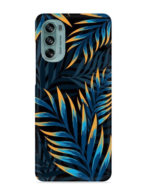 Abstract Leaf Art Snap Case for Motorola Moto G62 (5G)