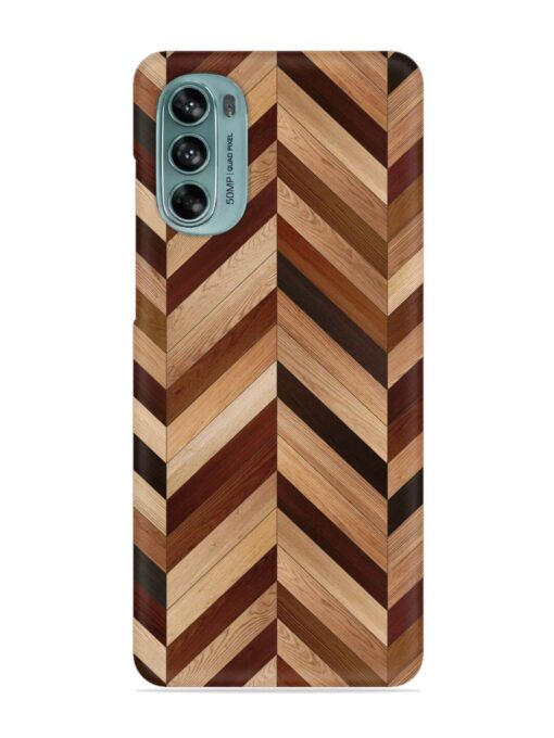 Seamless Wood Parquet Snap Case for Motorola Moto G62 (5G) Zapvi