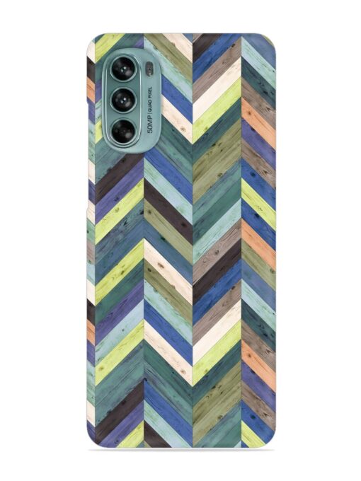 Chevron Random Color Snap Case for Motorola Moto G62 (5G) Zapvi