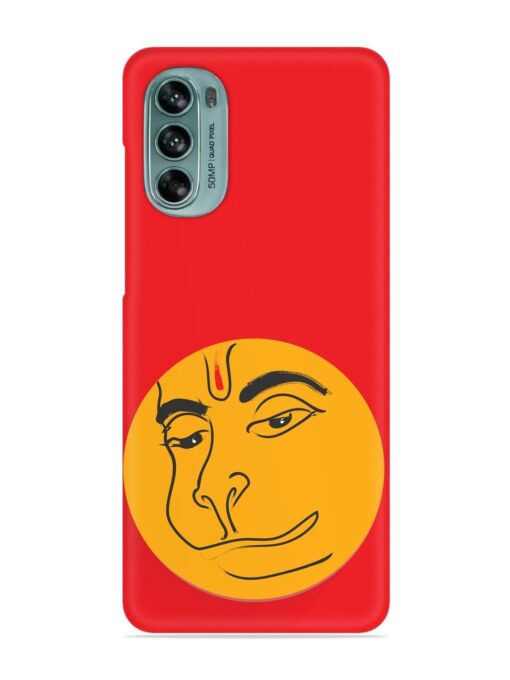 Lord Hanuman Vector Snap Case for Motorola Moto G62 (5G) Zapvi