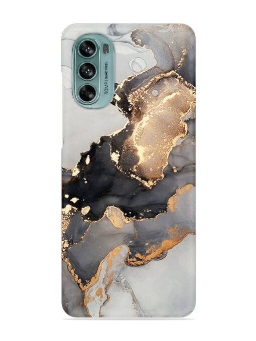 Luxury Abstract Fluid Snap Case for Motorola Moto G62 (5G)