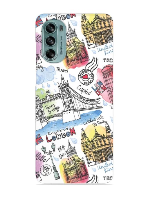 Vector London Landmark Snap Case for Motorola Moto G62 (5G) Zapvi