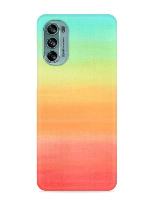 Background Sky Watercolor Snap Case for Motorola Moto G62 (5G) Zapvi