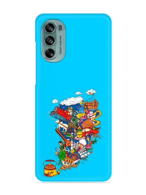 Vector Design Indian Snap Case for Motorola Moto G62 (5G) Zapvi