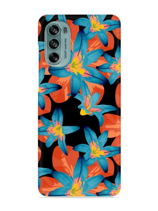 Philippine Flowers Seamless Snap Case for Motorola Moto G62 (5G) Zapvi